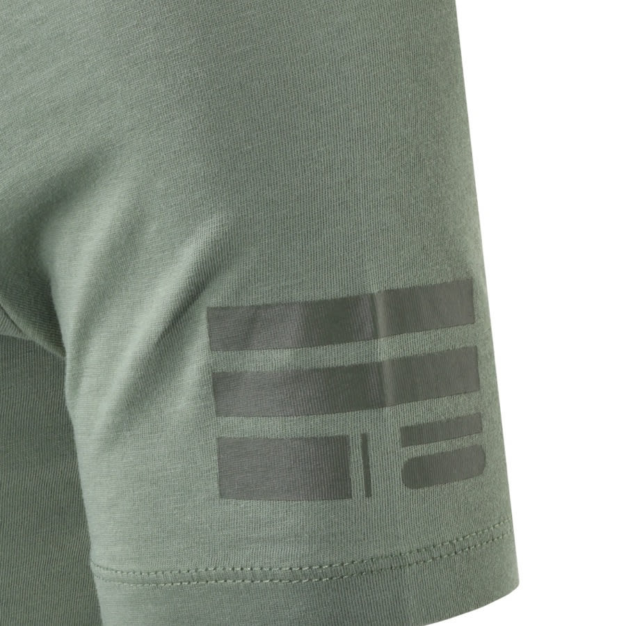Alternative Image for ProductG Star Raw Slim Logo T Shirt Green3